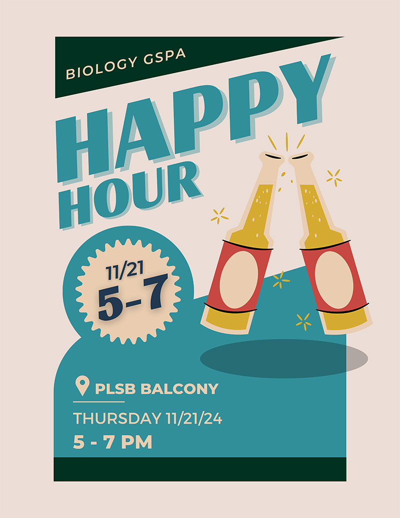 Biology GSPA Happy Hour November 2024