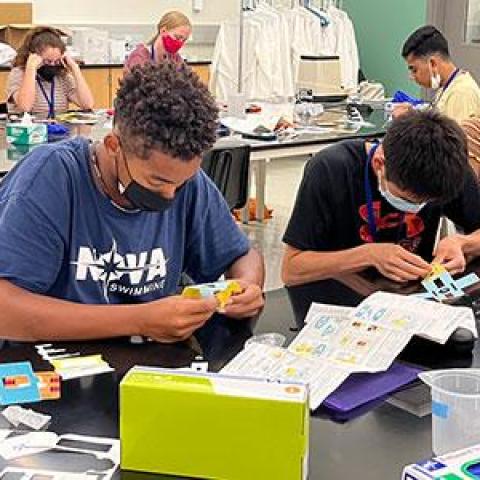 STEM program gives a taste of college and science