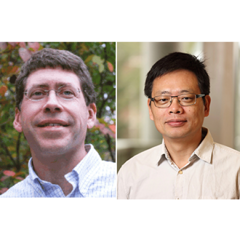 Drs. Martin Wu and David Kittlesen are recipients of the All-University Teaching Awards