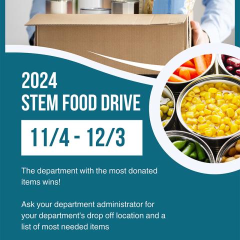 2024 STEM Food Drive