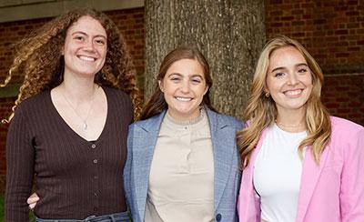 August Kahle, Lily Kauffman, and Victoria Feist