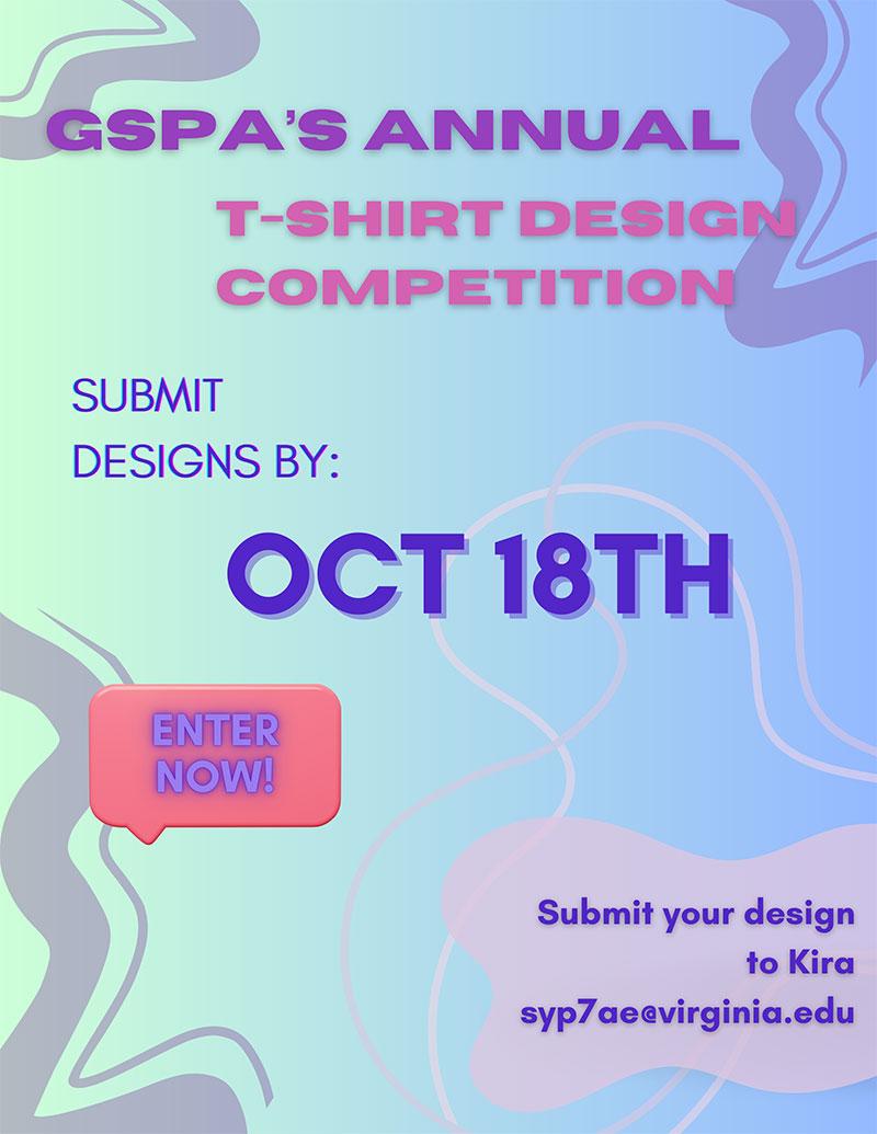 GSPA's Annual t-shirt design competition