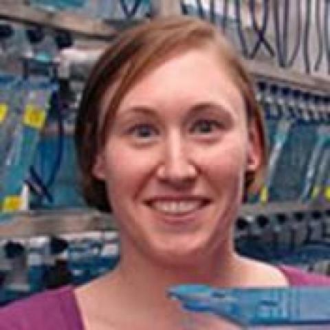 Sarah Kucenas, professor of biology and director of the Program in Fundamental Neuroscience
