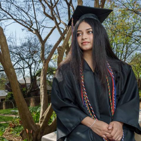 Graduating UVA Biology Major featured in UVA Today