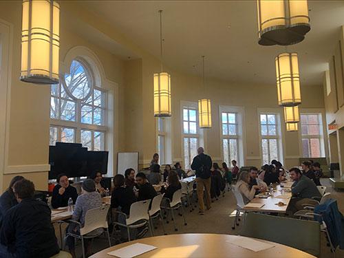 2023 Biology Graduates Visit New Recruits