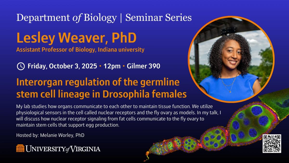 seminar details and image of speaker